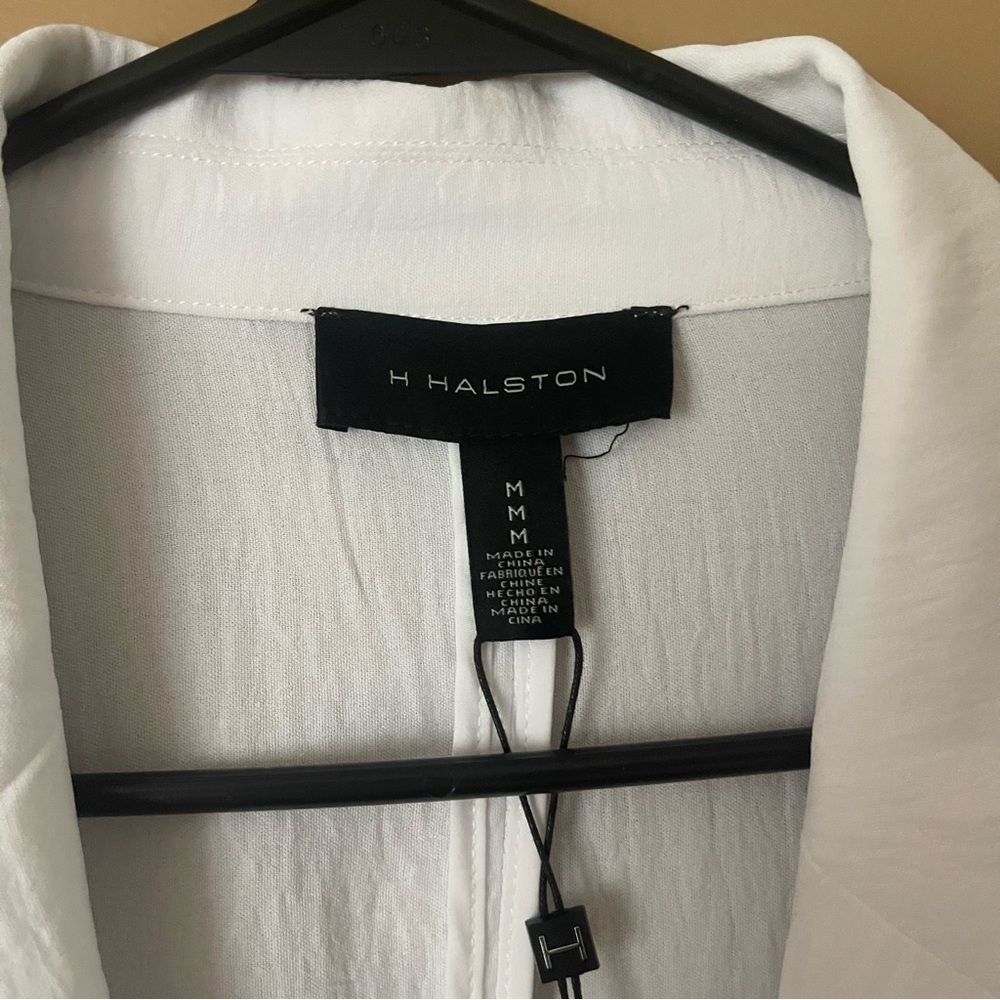 Halston Heritage Classic White Blazer - Picture 5 of 8